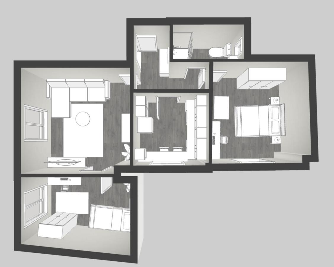 Appartement Entier En Plein Coeur Du Centre Ville Compiègne Exteriér fotografie